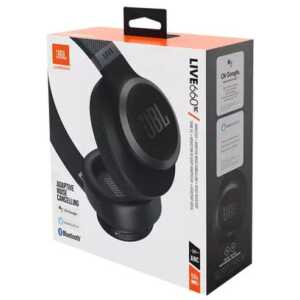 JBL Live 660NC Bluetooth Wireless On-Ear Headphones Black EU