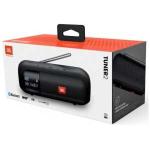 JBL Tuner 2 Portable Bluetooth Speaker with FM/DAB/DAB+ Black EU