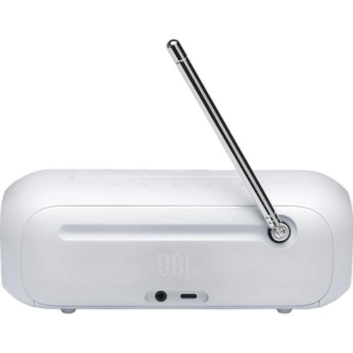 JBL Tuner 2 Portable Bluetooth Speaker with FM/DAB/DAB+ White EU - Image 3