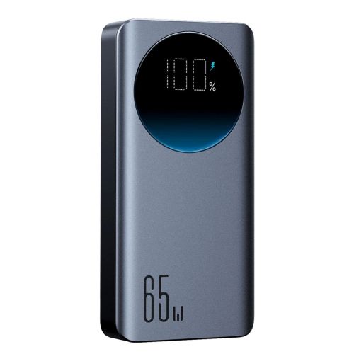 Joyroom Power Bank with Digital Display, C+C+U, PD 65W, 20000 mAh with Type-C to Typle-C cable (1,20m) Black (JR-PBF04) - Image 3