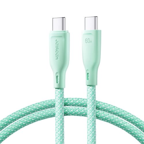Joyroom USB - Lightning Cable Multi-Color Series A14, 480mb/s, 60W, 1m, Green (SA34-CC3) - Image 3