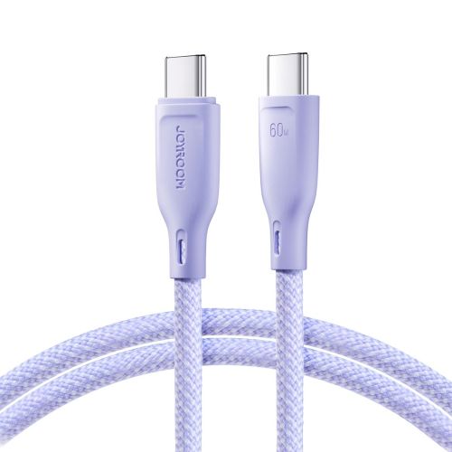 Joyroom USB - Lightning Cable Multi-Color Series A14, 480mb/s, 60W, 1m, Purple (SA34-CC3) - Image 3