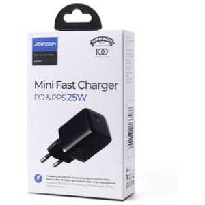 Joyroom Travel Charger Mini Type-C, PPS, PD 25W, Black EU (L-P251)
