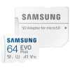 Samsung MicroSD Card EVO+ 64GB Class10 + Adapter (MB-MC64SA/EU)