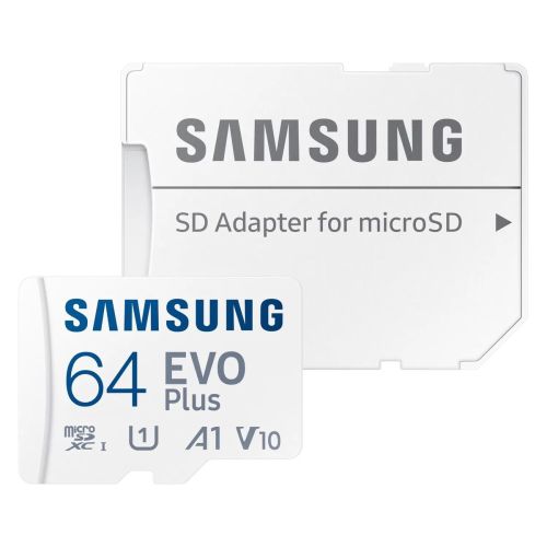Samsung MicroSD Card EVO+ 64GB Class10 + Adapter (MB-MC64SA/EU)