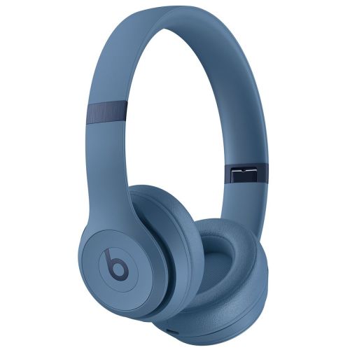 Beats Solo 4 Wireless Headphones Slate Blue MUW43 - Image 2