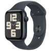 Apple Watch SE (2024) GPS 44mm Midnight Alu Case, Midnight Sport Strap M/L EU MXEK3