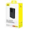 Baseus Power Bank Star-Lord with Digital Display, Fast Charge, C+A+A, 30W, 10000 mAh, Black (P10022907113-00)