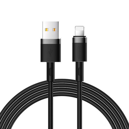 Joyroom Lightning - USB Cable 2.4A, 1.2m Black (S-1224N2) - Image 3
