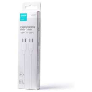 Joyroom Type-C - Type-C Cable 60W, 480Mb/s, 1m, White (S-CC60A9)
