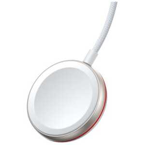 Joyroom Wireless Apple Watch Charger with Type-C and Lightning cable 1.5m, 3.5W, White (S-IW012)