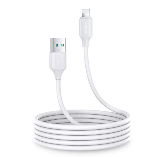 Joyroom USB - Lightning Data Cable, 2.4A, 480Mb/s, 2m, White (S-UL012A9) - Image 3