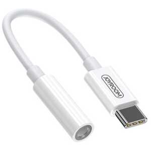 Joyroom Converter Type-C to 3.5mm Mini Jack Cable for Smartphones, White (SH-C1)