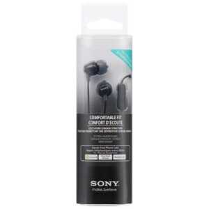 Sony MDR-EX15AP In-Ear Earphone with Microphone Black EU