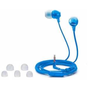 Sony MDR-EX15AP In-Ear Earphone with Microphone Blue EU