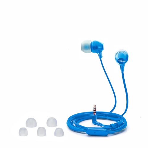 Sony MDR-EX15AP In-Ear Earphone with Microphone Blue EU