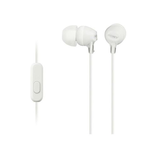 Sony MDR-EX15AP In-Ear Earphone with Microphone White EU - Image 3
