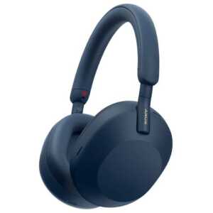 Sony WH-1000XM5 Bluetooth Wireless Over-Ear Headphones, BT 5.0, TWS, Noise Cancelling, Blue EU