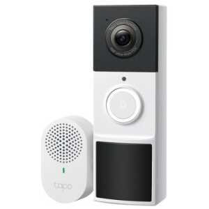 TP-Link Smart Video Doorbell Tapo D210 Kit, Wireless, 2K 5MP, IP65, White EU