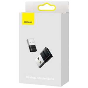 Baseus HUB BA04 mini Bluetooth 5.0 adapter USB receiver computer transmitter Black (ZJBA000001)