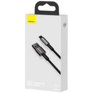 Baseus Lightning Tungsten series cable 2.4A, 1m Black (CALWJ-01)
