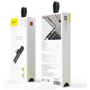 Baseus Converter L41 Type-C (input) for Type-C + 3.5 mm connector Black (CATL41-01)