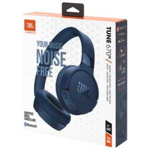 JBL Tune 670NC Bluetooth Wireless On-Ear Headphones Blue EU