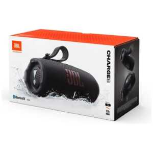 JBL Charge 6 Bluetooth Wireless Speaker Black EU
