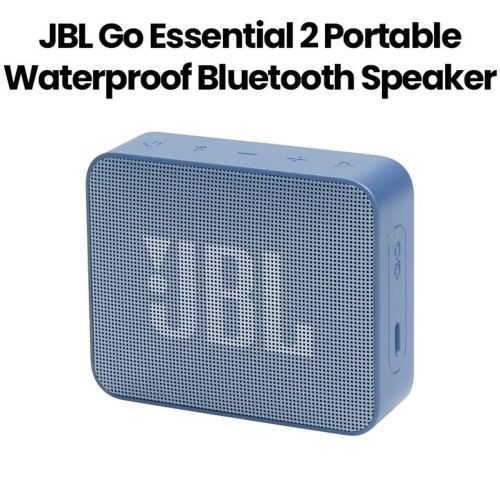 JBL Go Essential 2 Bluetooth Wireless Speaker Blue EU - Image 2