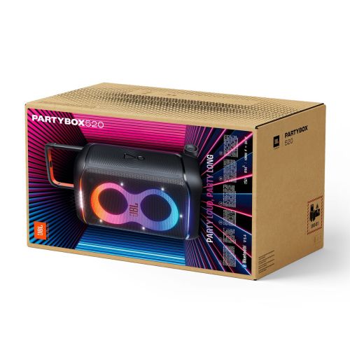 JBL Partybox 520 Bluetooth Speaker Black EU - ONLY BOX DAMAGE - Image 2