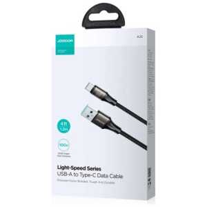 Joyroom Light-Speed Series Cable USB - Type-C, 100W, 1.2m, Black (S-A25)