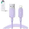 Joyroom USB - Lightning Cable Multi-Color Series A14, 480mb/s, 2.4A, 1.2m, Purple (S-AL012A141P)