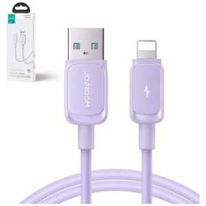 Joyroom USB - Lightning Cable Multi-Color Series A14, 480mb/s, 2.4A, 1.2m, Purple (S-AL012A141P)