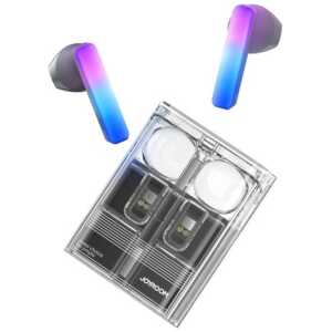 Joyroom Earphone IceLens Series Bluetooth True Wireless BT 5.3, TWS, AAC, SBC, HFP, A2DP, AVRCP, with LED Lights, Black (JR-TC1)