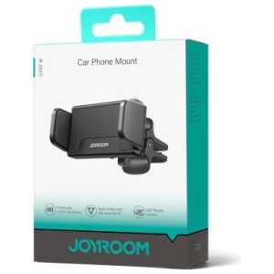 Joyroom Car Mount Clamp Holder (Air Outlet Version) 4.5-6.7 inch, Black (JR-ZS377)