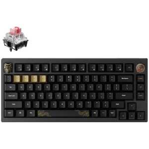 Keychron Black Myth Wukong Wireless Mech Keyboard (WKD-21) Deluxe Ed. TTC Gold Pink Switch 75% US