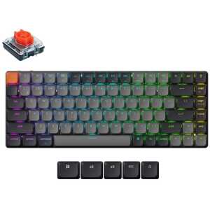 Keychron K3 V3 (K3X-B1) QMK Wireless Mechanical Keyboard Red Switch RGB 75% US Layout