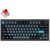 Keychron Q1 Pro (Q1P-M1) QMK/VIA Wireless Custom Mechanical Keyboard-Red Switch 75% US Layout