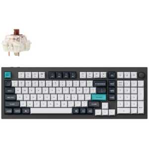 Keychron Q5 Max (Q5M-M3) QMK/VIA Wireless Custom Mechanical Keyboard-Brown Switch 96% US Layout