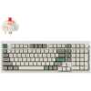 Keychron Q5 Max (Q5M-P1) QMK/VIA Wireless Custom Mechanical White Keyboard-Red Switch 96% US Layout