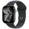 Apple Watch Series 11 (2025) GPS 42mm Jet Black Alu Case, Black Sport Band S/M EU MEQT4