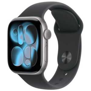 Apple Watch Series 11 (2025) GPS 42mm Space Gray Alu Case, Black Sport Band S/M EU MEQW4