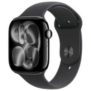 Apple Watch Series 11 (2025) GPS 46mm Space Gray Alu Case, Black Sport Band S/M EU MEV04