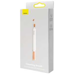 Baseus Tool Headphone Cleaning Brush 3-in-1 Different Tips, White (NGBS000002)