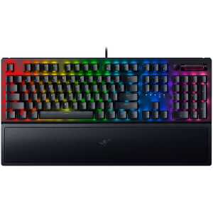 Razer BLACKWIDOW V3 - Mechanical Keyboard (Green Switch) - Wrist Rest - GR Layout