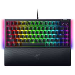 Razer BLACKWIDOW V4 75% - Mechanical RGB Gaming Keyboard - Hot-Swappable - Orange Tactile Switches