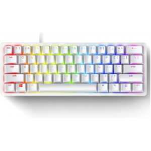 Razer HUNTSMAN MINI MERCURY ED. - 60% Opto Mechanical Gaming Keyboard Purple Switch - US Layout