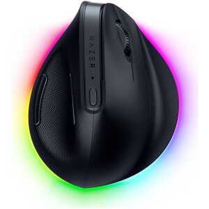 Razer PRO CLICK V2 - Vertical Wireless Ergonomic Mouse - ChatGPT AI - Gaming - Long Battery