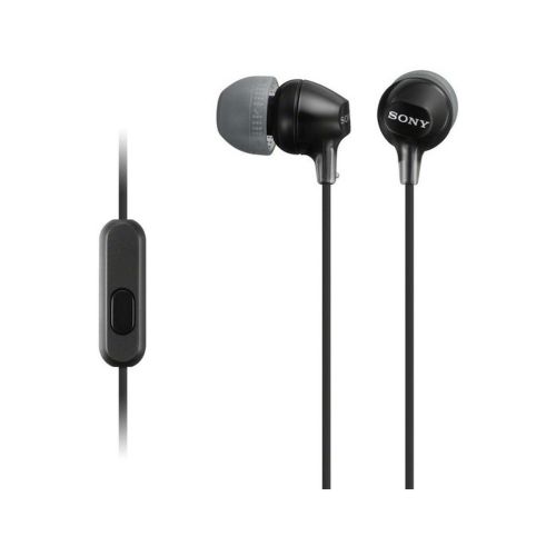 Sony MDR-EX15AP In-Ear Earphone with Microphone Black EU - Image 3
