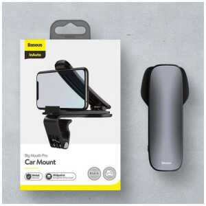 Baseus Car Mount Big Mouth Pro series holder (4,7 - 6,5 inch) Black (SUDZ-A01)